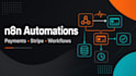 setup n8n automation stripe paypal or payment gateway API