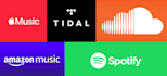 develop spotify bot, music bot, tidal bot, deezer bot, amazon music bot