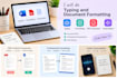 do typing and document formatting