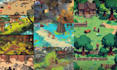 draw 2d game art 2d game environment pixel game background concept game assets