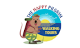 design mascot pilgrim walking tours logo