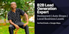 do restaurant b2b lead generation with verified emails