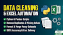 automate excel and CSV data cleaning using python
