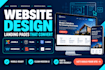 joomla tilda carrd landing page webnode site duda builder jimdo website design