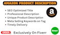 write a compelling amazon product description and seo bullet points