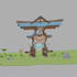 create stylized 3d props and environment assets for games