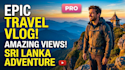 design high CTR youtube thumbnails for travel vlog