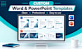 Create custom word and powerpoint templates by Templixlab | Fiverr