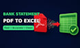 convert bank statement pdfs to clean categorized excel or CSV
