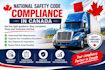 set up and manage national safety code compliance in canada