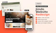 redesign jimdo website jimdo website build redesign outdated jimdo creator site