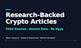 write a researcher backed crypto blog article