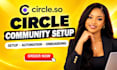 circle so community setup circle online community circle so setup circle so
