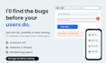 qa testing, app testing, website testing and usability review