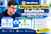 migrate wordpress multisite domains users plugins and database without data loss