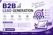 do linkedin lead generation and email finding