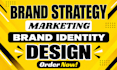 create a professional brand strategy, marketing strategy, brand positionig