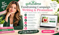 write and promote your gofundme fundraising campaign