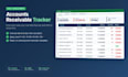 create an excel accounts receivable and invoice tracker