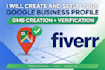 create and setup google business profile with verification