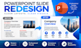 redesign existing powerpoint slides with clean layouts and visuals