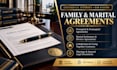 draft a US prenuptial or postnuptial agreement