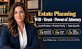 draft your last will and testament, trust, and estate plan