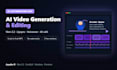 create ai generated videos, faceless youtube videos, avatar lipsync and 4k edit