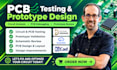 test pcb circuits, review prototypes, and troubleshoot electronic designs