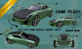create game ready 3d car models for unity and unreal engine