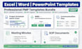 create project management documents, reports and templates