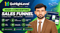 build gohighlevel ghl funnels, workflows, and CRM automation