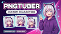 Draw custom png tuber pngtuber vtuber avatar live2d pngtuber by ...