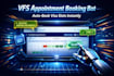 code booking bot,vfs appointment bot, appointment bot,vfs bot, telegram bot