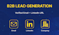 do b2b lead generation linkedin leads email list