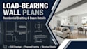 draft load bearing wall removal plans and beam details