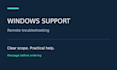 troubleshoot windows PC errors and slow performance remotely