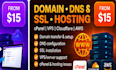 fix domain dns SSL hosting and cpanel issues