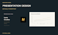 design a powerpoint presentation with editable business slides