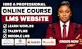 create online course content, course curriculum and training manuals