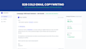 write b2b cold email sequences for outreach