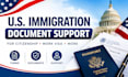 provide US immigration form, citizenship work visa application legal documents