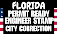 provide florida permit drawings and stamping set as architect for permit plan