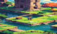 create top down pixel art tilesets and game assets