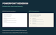 redesign powerpoint slides into a clean editable presentation