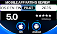 usa app rating review ios install mobile app promotion