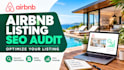 audit and optimize your airbnb listing SEO and description
