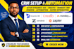 setup dynamics 365 creatio monday crm  zendesk automation zapier integration