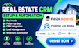 setup real geeks follow up boss real estate crm automation api integration