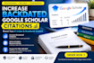 increase backdated google scholar citations and research for eb1, eb2 niw